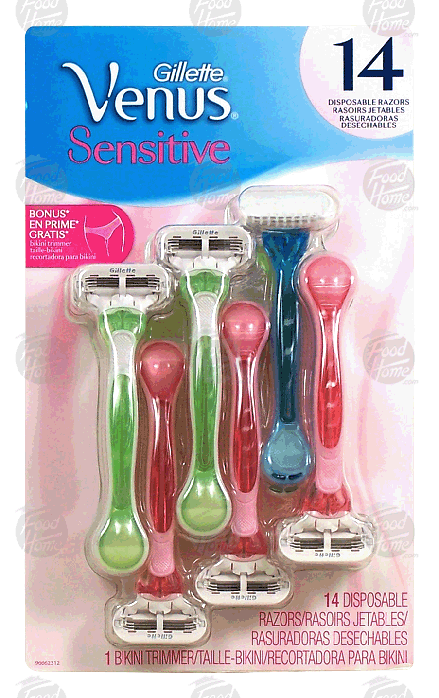 Gillette Venus sensitive disposable shaving razors Full-Size Picture